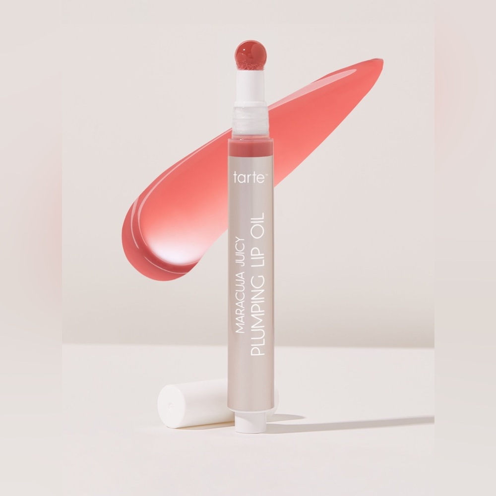 Tarte Maracuja Juicy Plumping Lip Oil - Rose - New in Box $27 Retail